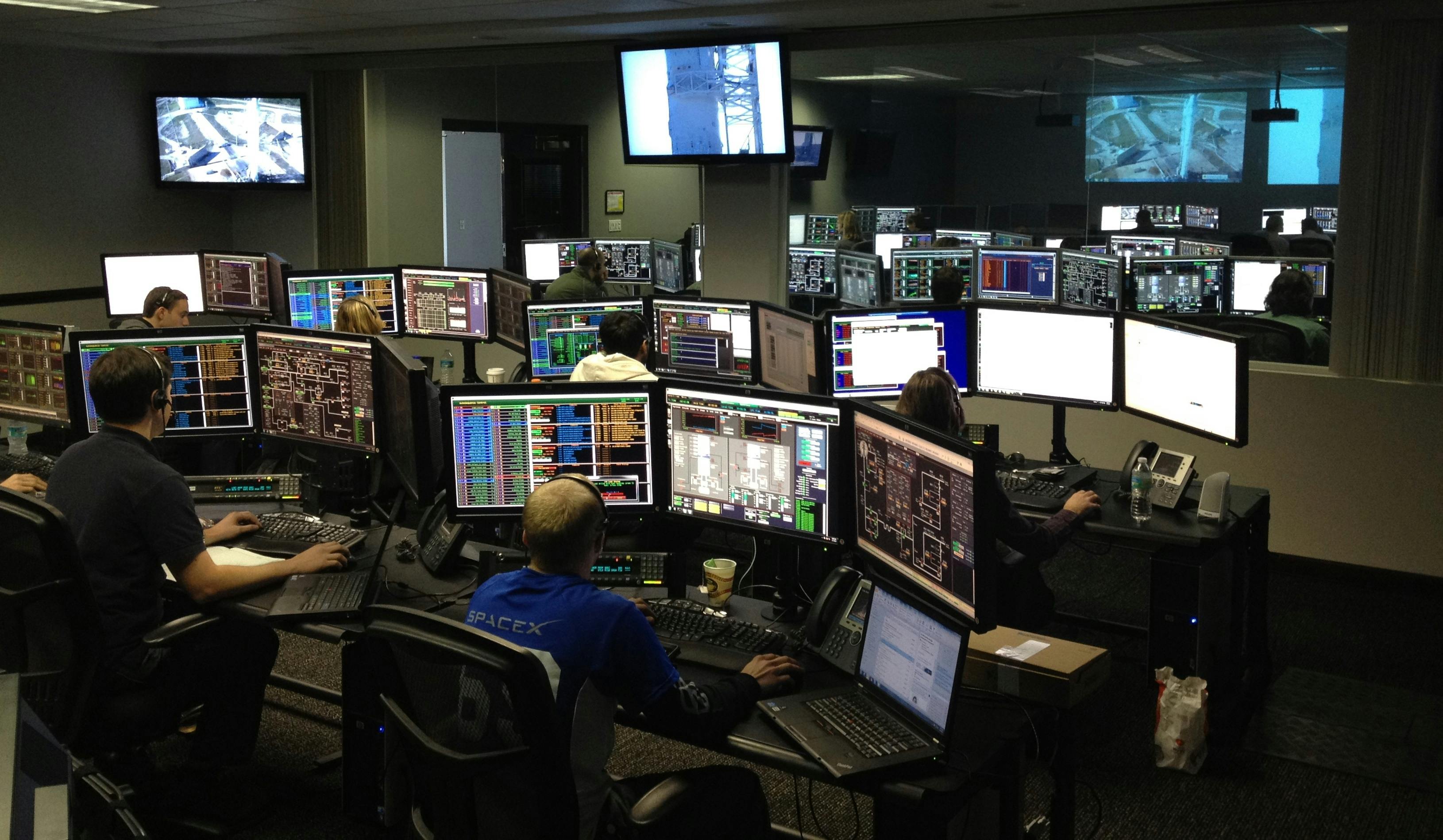Incident response team at work